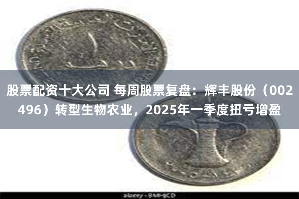 股票配资十大公司 每周股票复盘：辉丰股份（002496）转型生物农业，2025年一季度扭亏增盈
