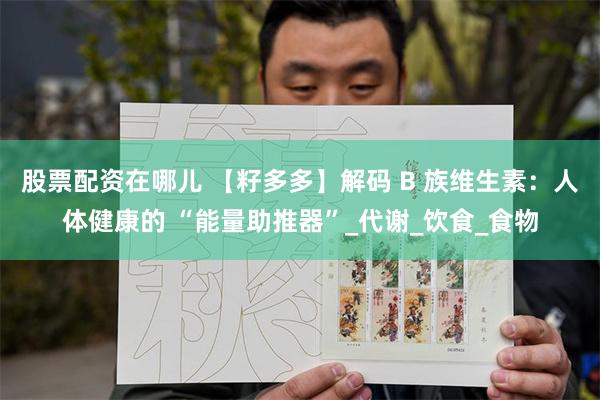 股票配资在哪儿 【籽多多】解码 B 族维生素：人体健康的 “能量助推器”_代谢_饮食_食物