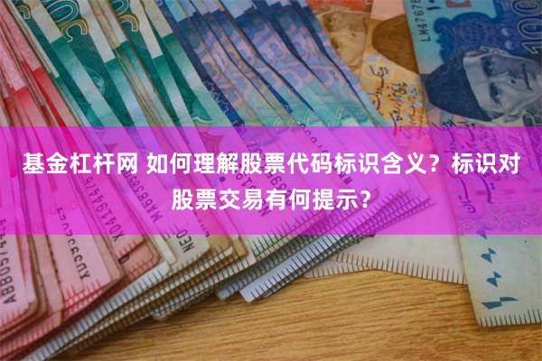 基金杠杆网 如何理解股票代码标识含义？标识对股票交易有何提示？